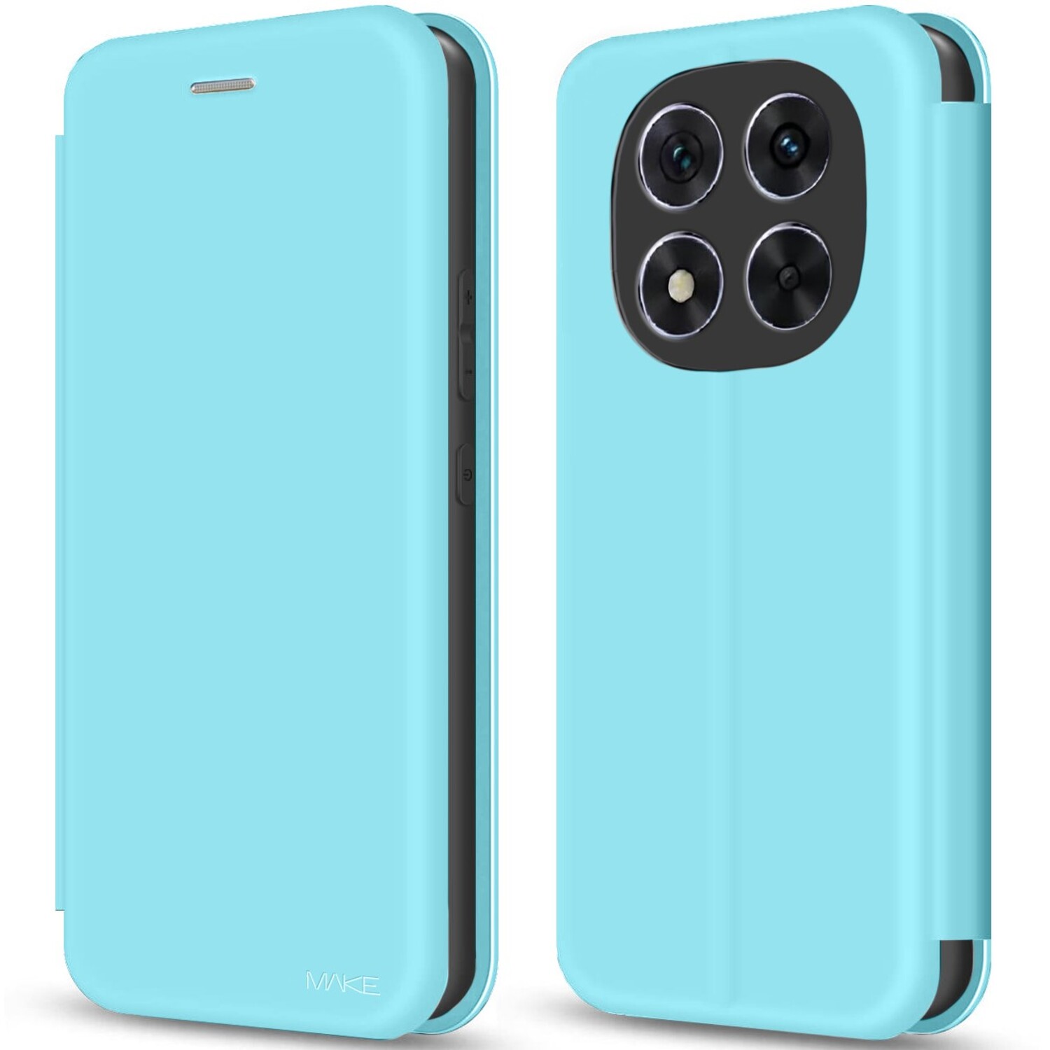 Чехол для смартфона MAKE Xiaomi Redmi Note 14 Pro 5G/Poco X7 Flip Coral Green (MCP-XRN14P5G/PX7CG) - Фото 1