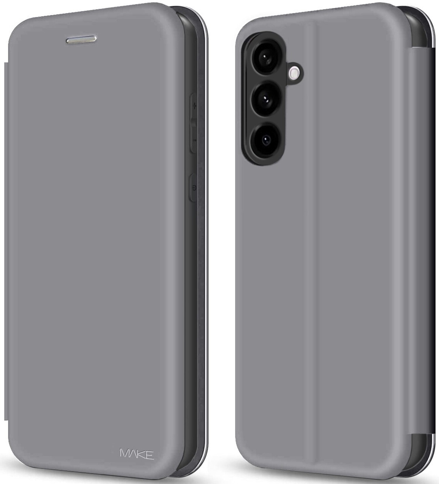 Чехол для смартфона MAKE Samsung A56 Flip Grey (MCP-SA56GR) - Фото 1