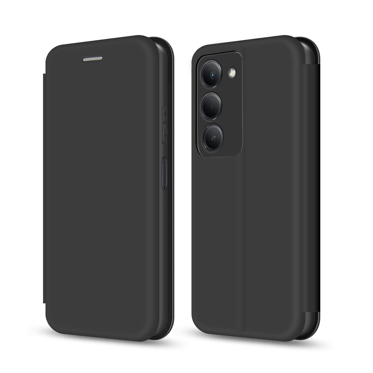 Чехол для смартфона MAKE Flip for Xiaomi Redmi 15, Midnight Black (MCP-XR15MB) - Фото 1