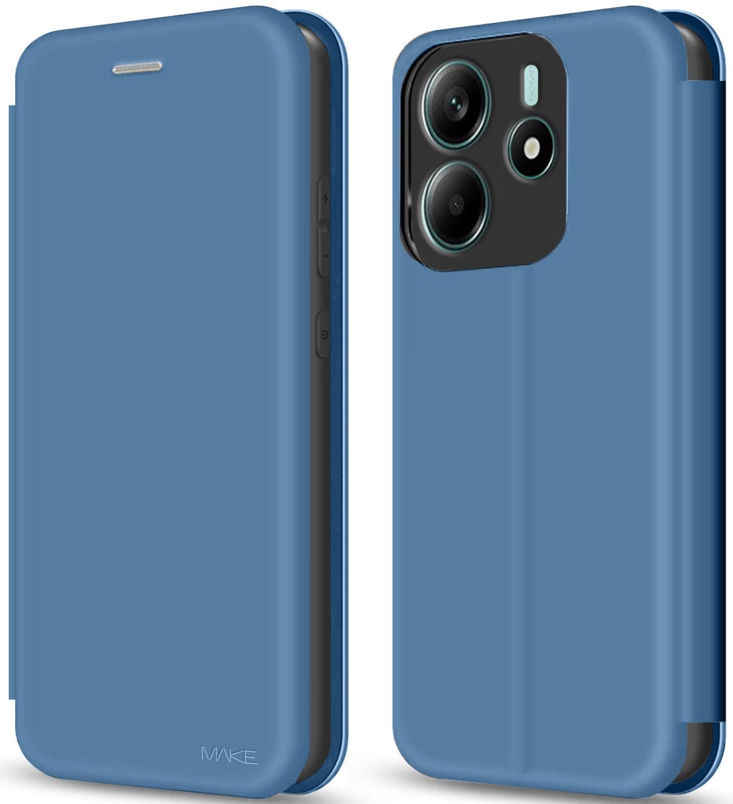Чехол для смартфона MAKE Flip Xiaomi Redmi Note 14 4G Blue Ocean (MCP-XRN144GTL) - Фото 1