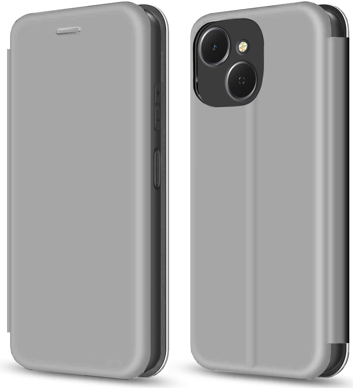 Чохол для смартфона MAKE Flip for Tecno Spark 40C, Titanium Grey (MCP-TS40CTG) - Фото 1