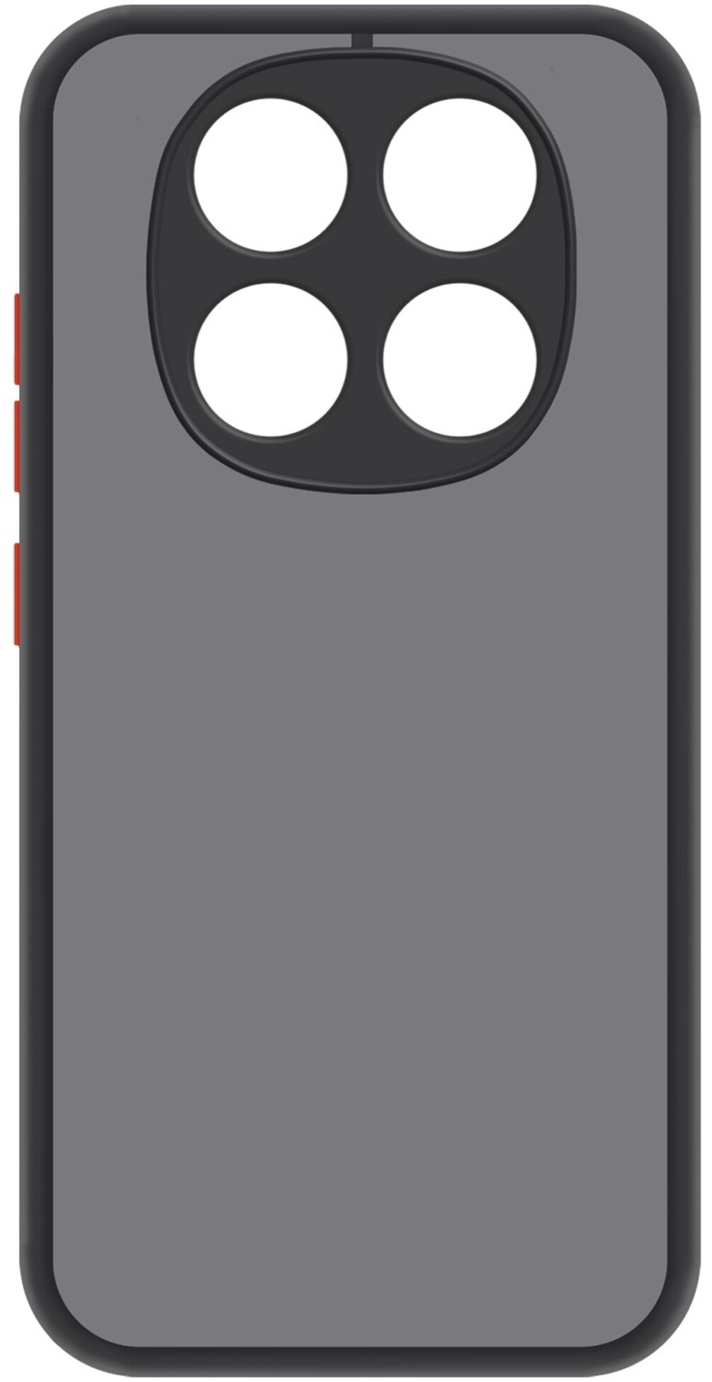 Чехол для смартфона MAKE Xiaomi Redmi Note 14 Pro 5G/Poco X7 Frame Black (MCF-XRN14P5G/PX7) - Фото 1