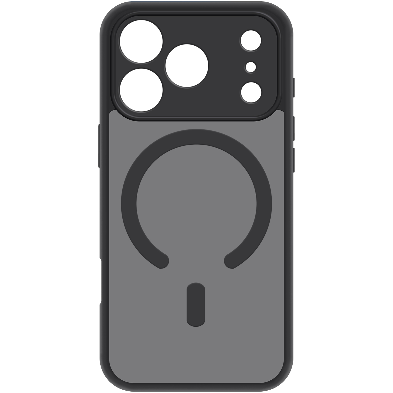Чехол для смартфона MAKE Shadow plus Magnet for Apple iPhone 17 Pro Max, Black (MCSDM-AI17PMBK) - Фото 1