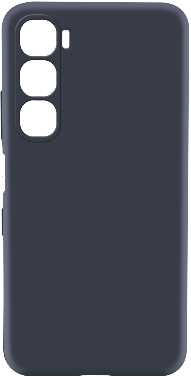 Чохол для смартфону MAKE Silicone for Infinix Hot 60i, Black (MCL-IH60IBK) - Фото 1