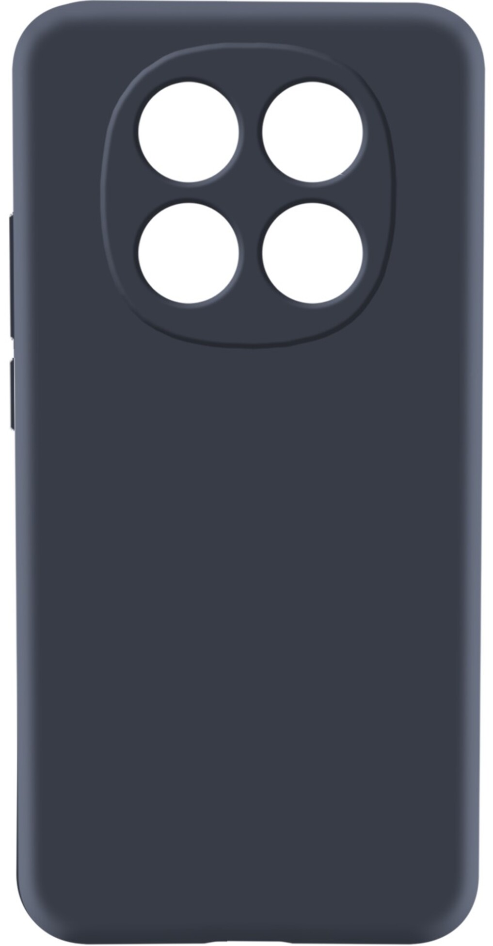 Чохол для смартфону MAKE Xiaomi Redmi Note 14 Pro 4G Silicone Midnight Black (MCL-XRN14P4GBK) - Фото 1
