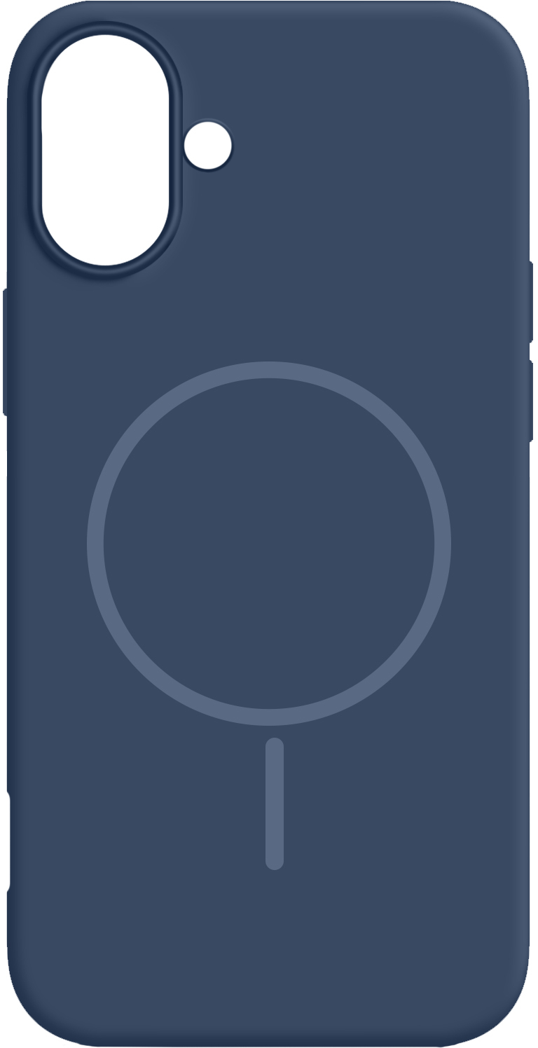 Чехол для смартфона MAKE Silicone Solo for Apple iPhone 17, Denim (MCSO-AI17DN) - Фото 1
