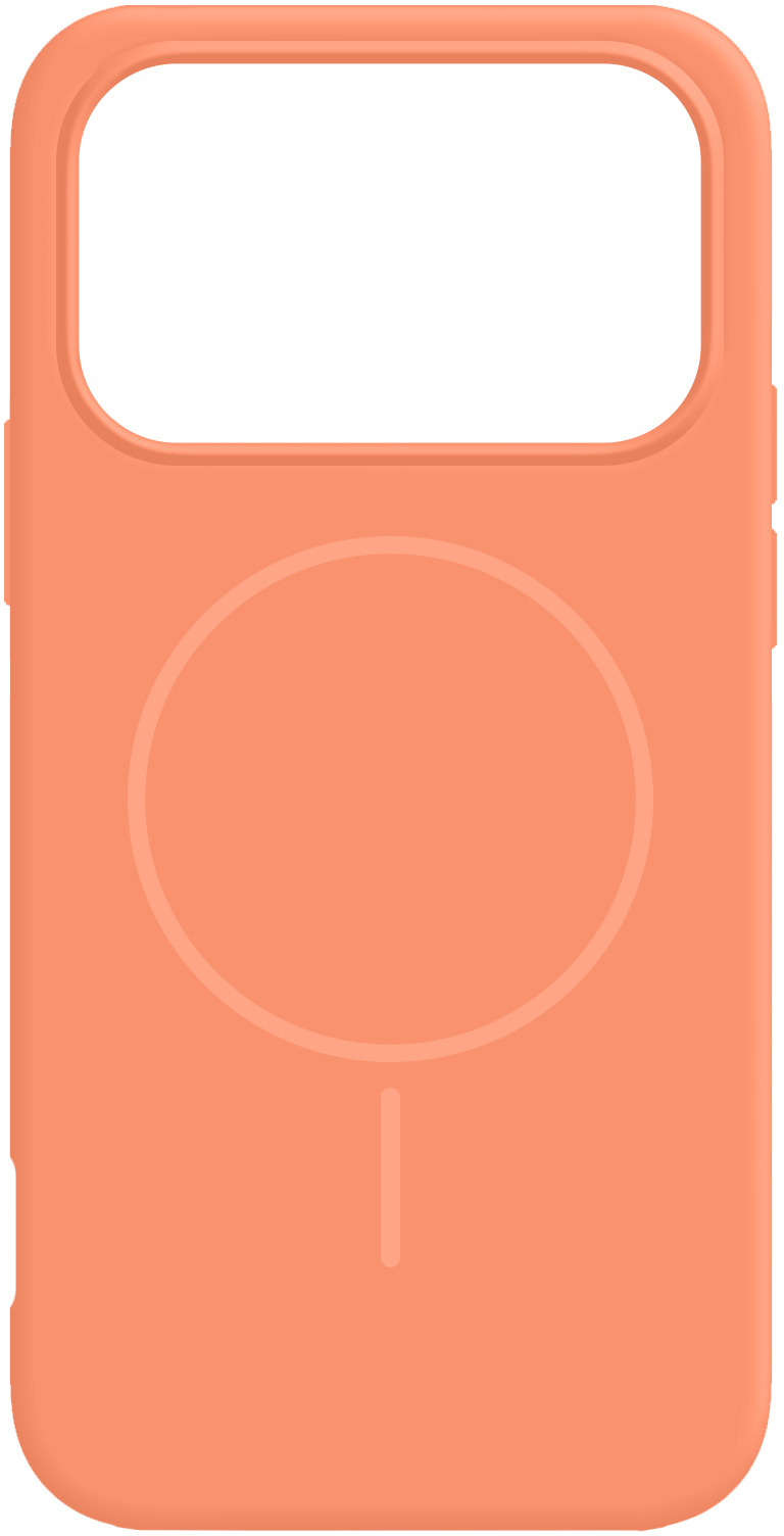 Чехол для смартфона MAKE for Apple iPhone 17 Pro Max Silicone Solo Cosmic Orange (MCSO-AI17PMCO) - Фото 1
