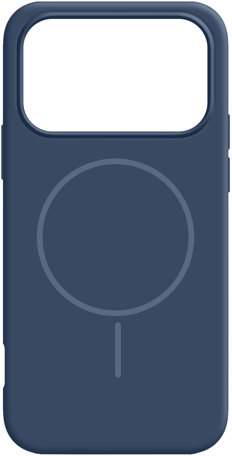 Чехол для смартфона MAKE Silicone Solo for Apple iPhone 17 Pro Max, Denim (MCSO-AI17PMDN) - Фото 1
