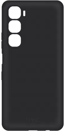 Чехол для смартфона MAKE for Infinix Hot 60i Skin Black (MCS-IH60IBK) - Фото 1