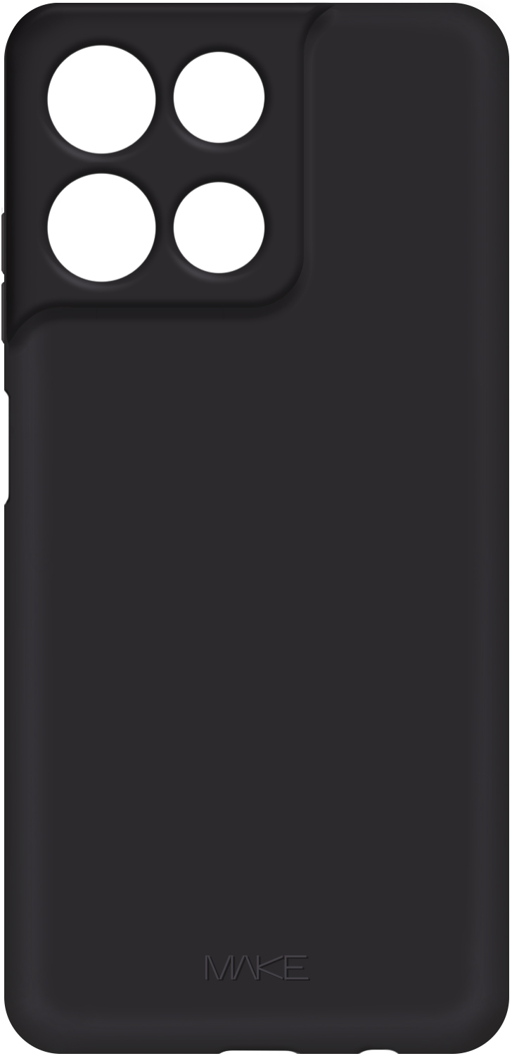 Чохол для смартфону MAKE Power Skin for Motorola G57/G57, Black (MCS-MG57/G57PBK) - Фото 1