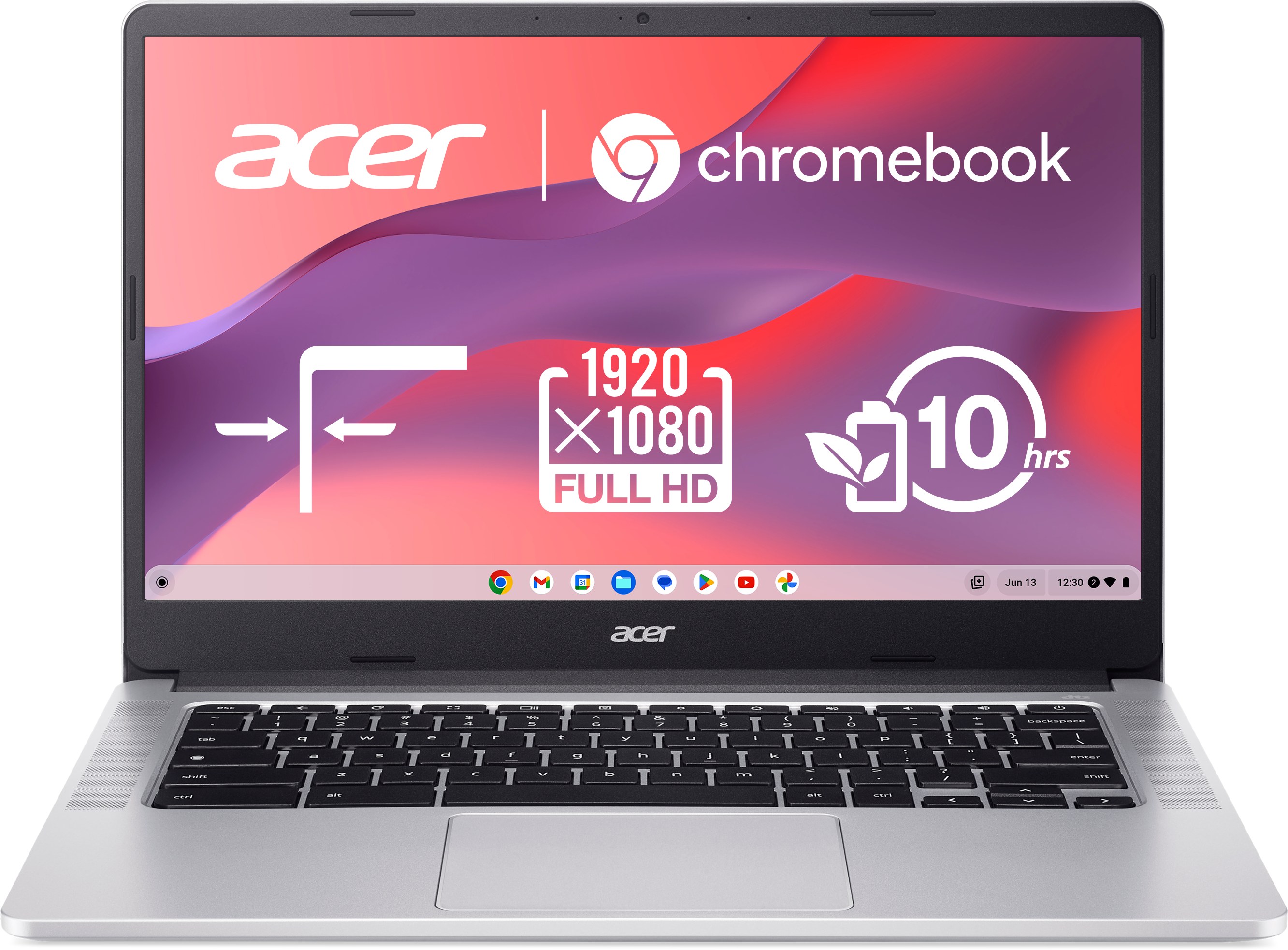 Ноутбук Acer Chromebook CB314-3H (NX.KB4EU.002) Silver - Фото 1