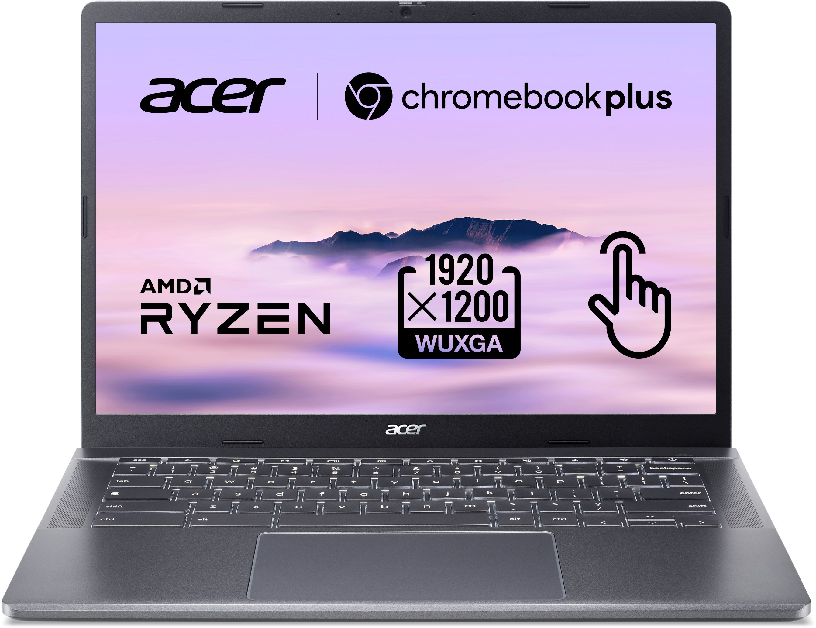 Ноутбук Acer Chromebook Plus CB514-3HT (NX.KP9EU.001) Silver - Фото 1
