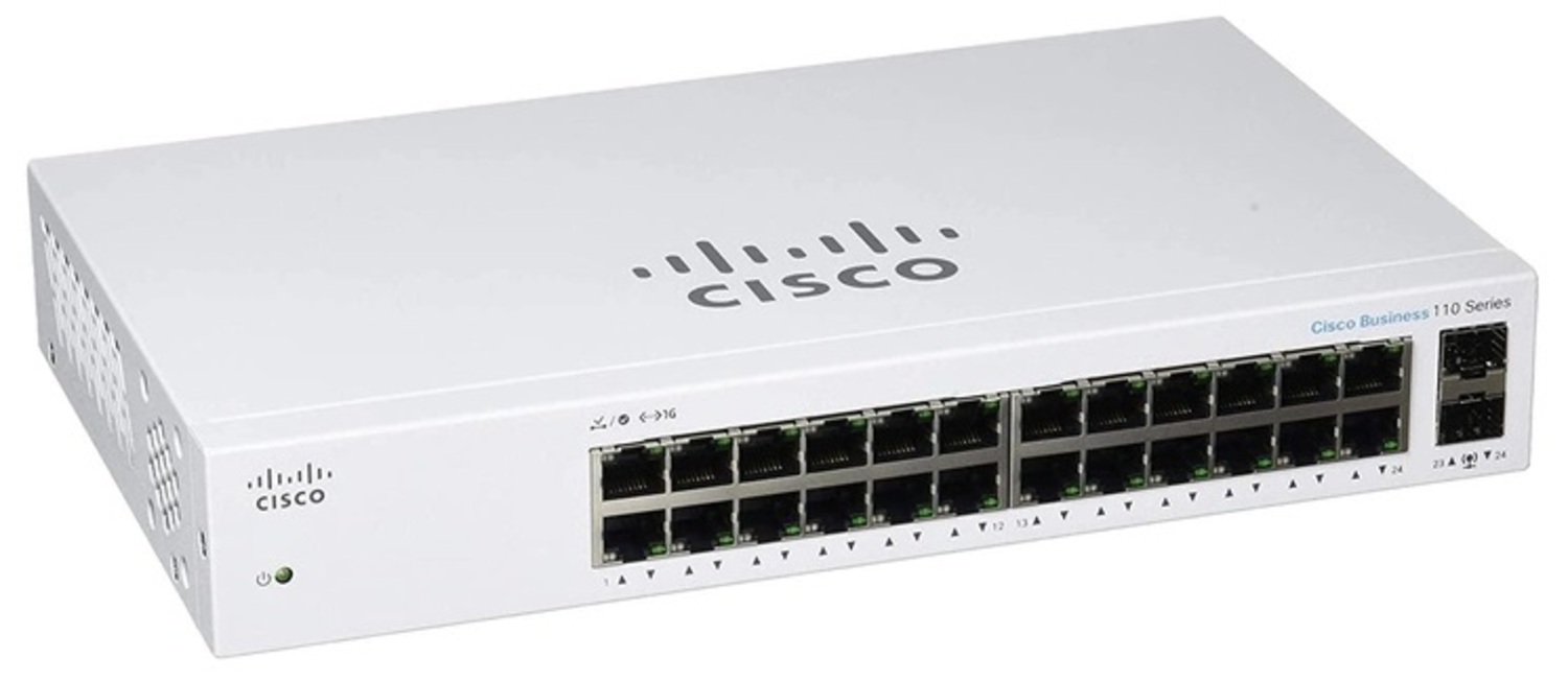 Коммутатор локальной сети (Switch) Cisco CBS110-24T-EU - Фото 1
