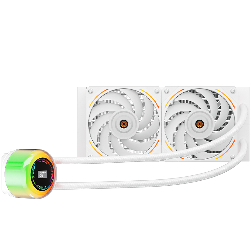 Водяная система охлаждения 1stPlayer CC-240 White - Фото 1