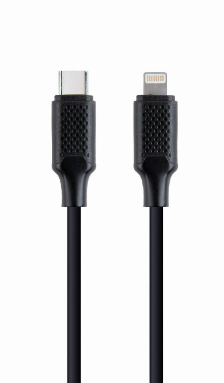 Кабель синхронизации данных Cablexpert USB 2.0 Power Delivery (PD), C-папа/Lightning, 1,5 m (CC-USB2-CM8PM-1.5M) - Фото 1