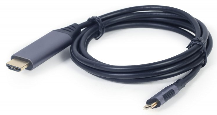 Кабель Cablexpert USB-C на HDMI 1.8 м (CC-USB3C-HDMI-01-6) - Фото 1