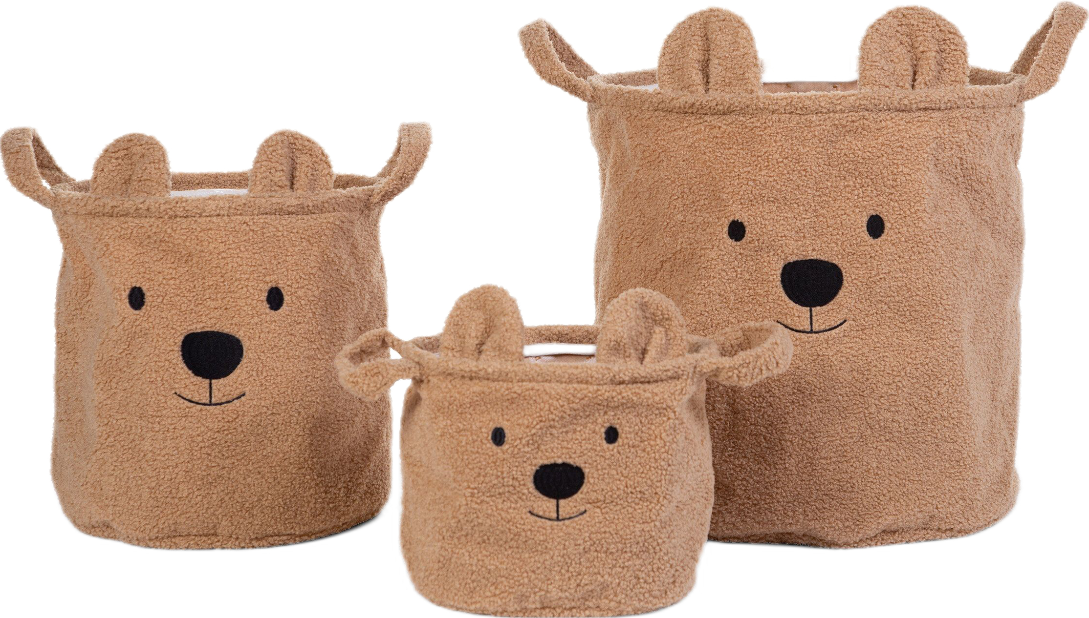 Корзина для игрушек Childhome Teddy Brown (CCBTBSET) - Фото 1