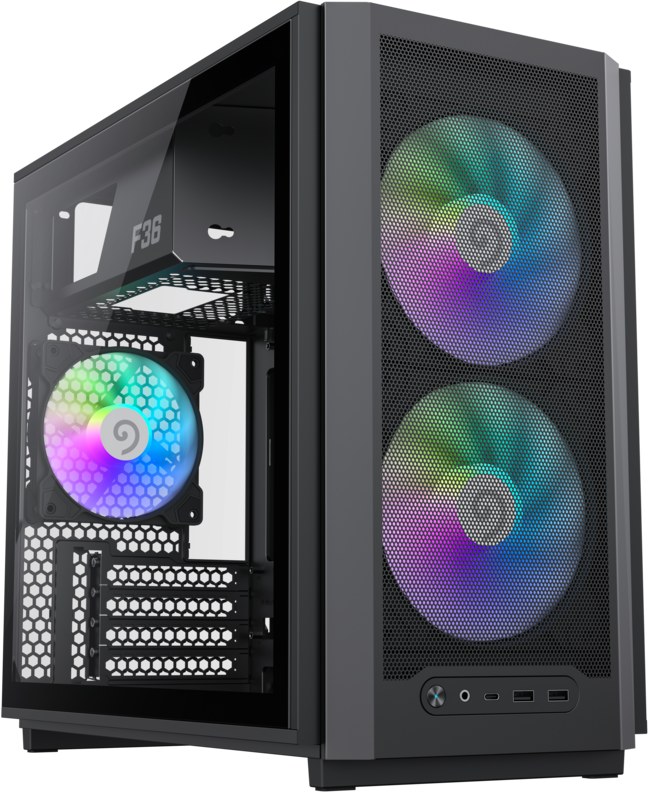 Уцінка - Корпус Gamemax F36 BK - Фото 1