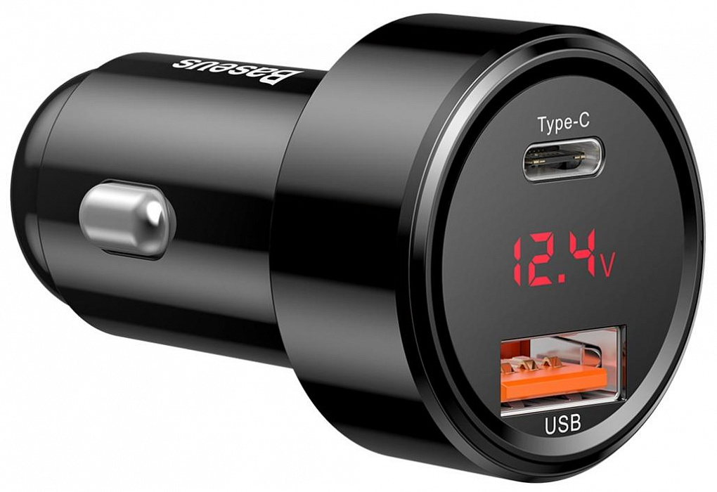 Автомобильное зарядное устройство Baseus Magic Series Black (CCMLC20C-01) - Фото 1