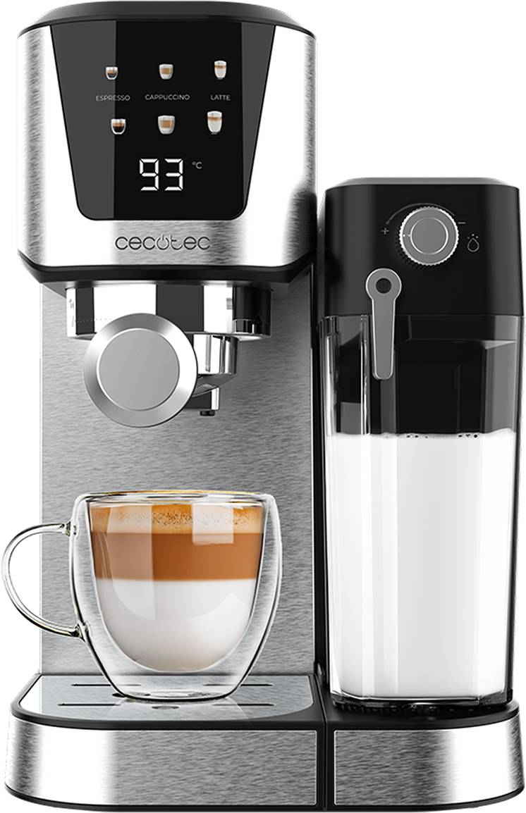 Кофеварка рожковая Cecotec Power Espresso 20 Cream (CCTC-00651) - Фото 1