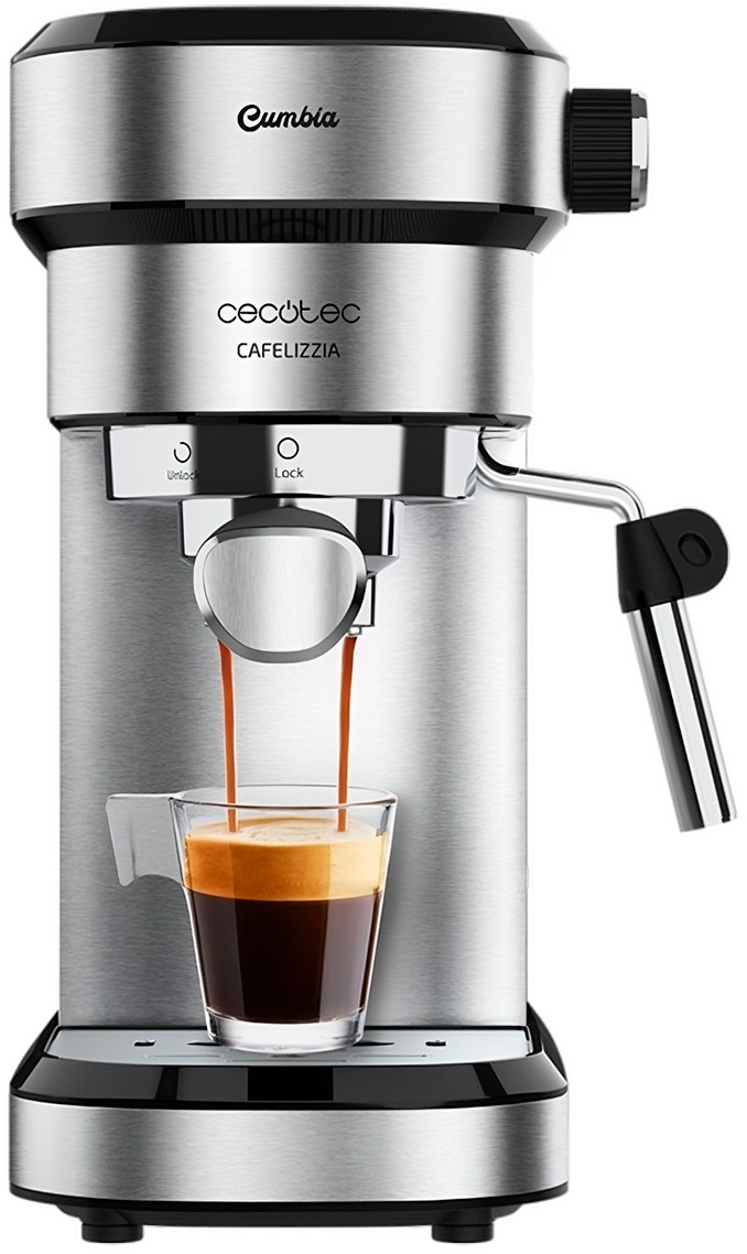 Кофеварка рожковая Cecotec Cafelizzia 790 Steel (CCTC-01582) - Фото 1