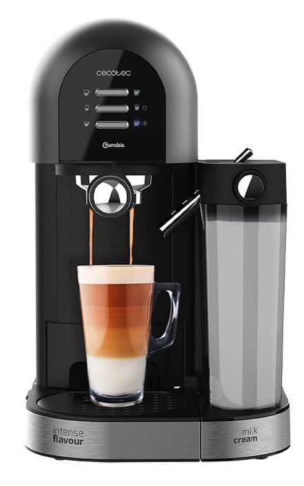 Кофеварка рожковая Cecotec Cumbia Instant-ccino 20 Chic Serie Nera (CCTC-01590) - Фото 1