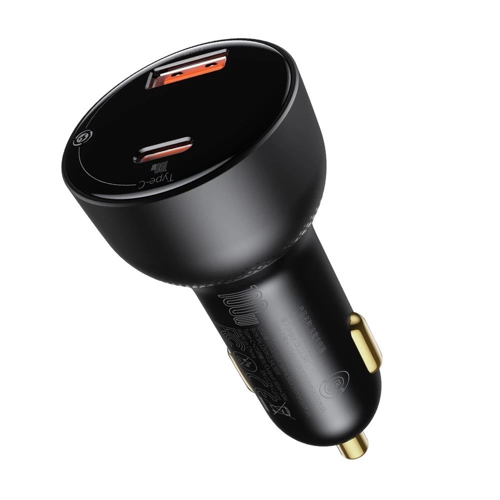 Автомобільний зарядний пристрій Baseus Superme Digital Display PPS Dual Quick Charger Car Charger (CCZX-01) - Фото 1