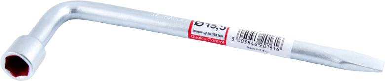 Ключ балонный CarLife Г-образный 17 мм (WR161) - Фото 1