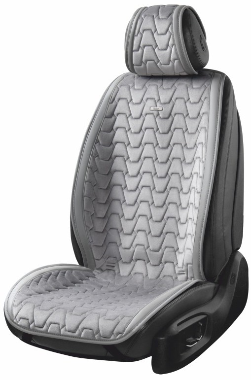 Комплект накидок на сидіння автомобіля Beltex Chicago grey (BX85200) - Фото 1
