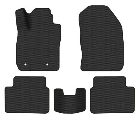 EVA коврики в салон авто EVAtech для Fiesta (Mark 7) 5-doors Ford 2009-2017 6 поколение Htb USA FD1699CE5OU2RBB - Фото 1