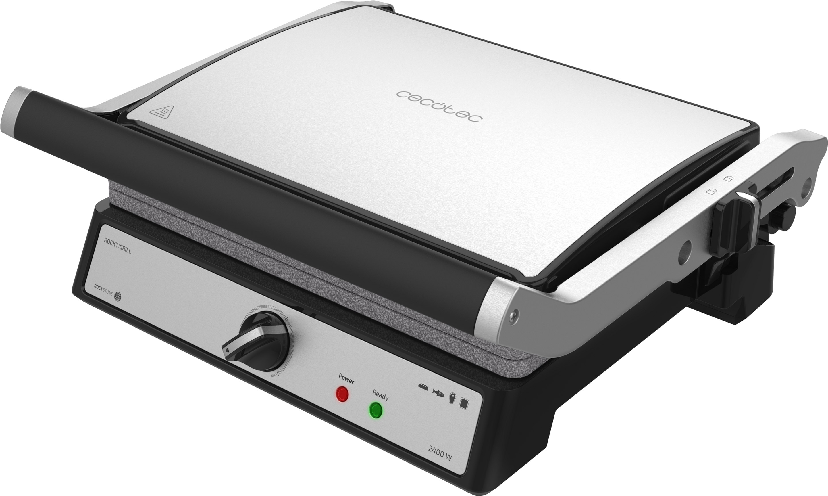 Уцінка - Гриль-барбекю електричний Cecotec Rock'nGrill Multi 2400 UltraRapid (CCTC-03066)) - Фото 1