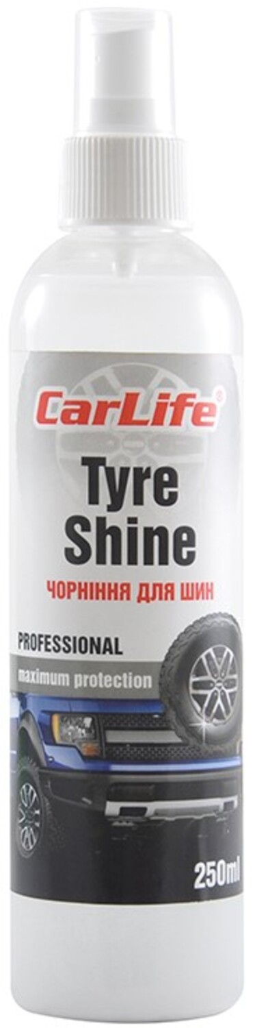 Засіб для шин CarLife чорніння Tyre Shine 250 ml (CF033) - Фото 1
