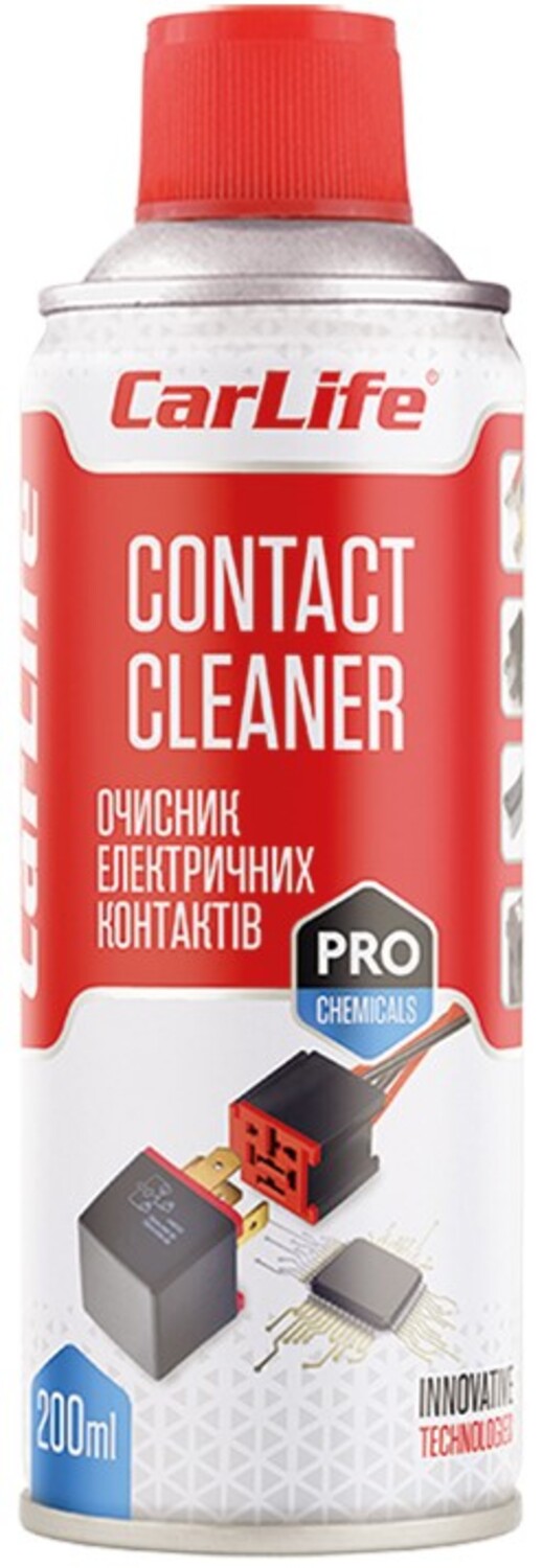Очисник для авто CarLife CONTACT CLEANER 200 мл (CF204) - Фото 1