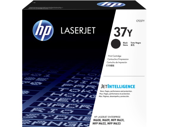 Картридж для лазерных принтеров/МФУ HP 37Y LJ M608/M609/M631/M632 Black (CF237Y) - Фото 1