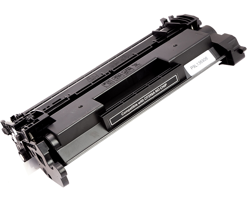 Картридж для лазерных принтеров/МФУ PowerPlant HP LJ Pro M404dn/M404n, MFP M428dw (CF258A) - Фото 1