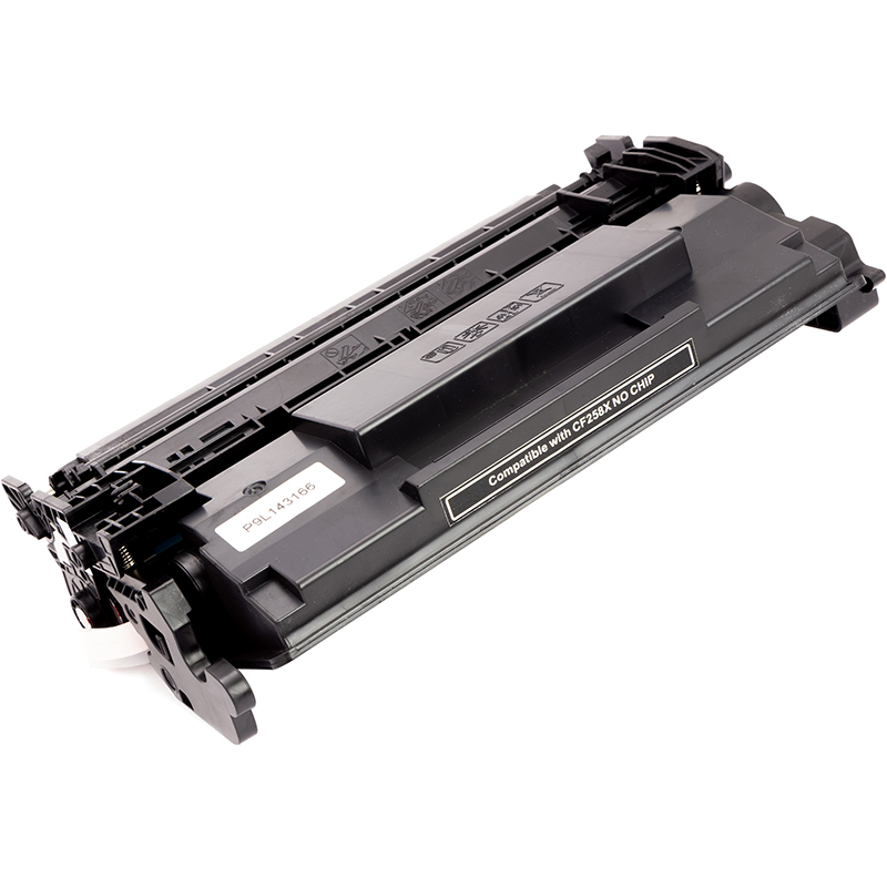 Картридж для лазерных принтеров/МФУ PowerPlant HP LJ Pro M404dn/M404n, MFP M428dw (CF258X) - Фото 1