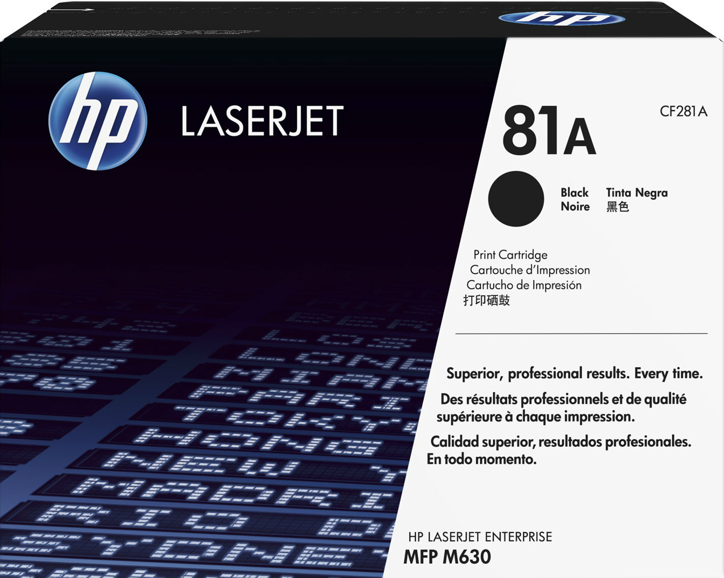 Картридж для лазерных принтеров/МФУ HP 81A LJ M604n/dn/M605n/dn/x/M606n/dn/x/ M630h/f/dn/z Black (CF281A) - Фото 1