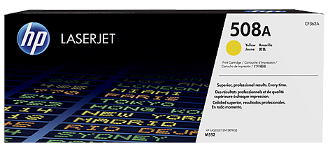 Картридж для лазерных принтеров/МФУ HP 508A CLJ M552dn/M553dn/n/x Yellow (CF362A) - Фото 1