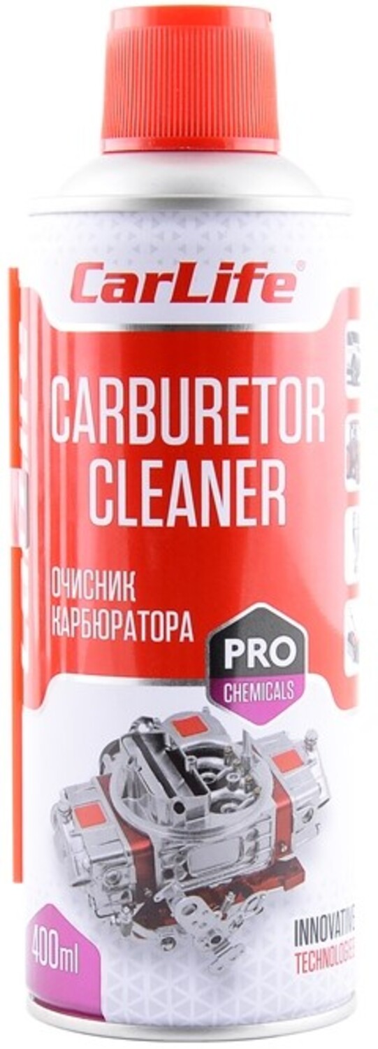 Очисник для авто CarLife CARBURETOR CLEANER 400 мл (CF400) - Фото 1