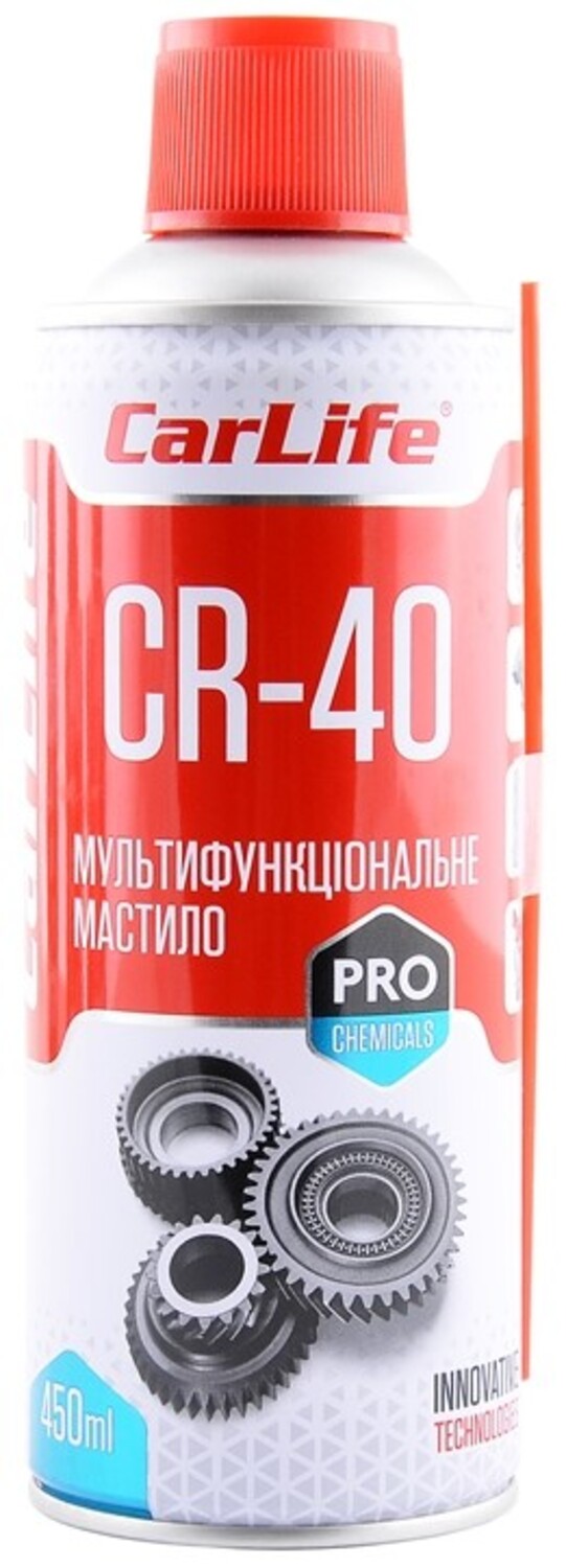 Мастило для авто CarLife Multifunctional Lubricant CR-40 450 мл (CF452) - Фото 1