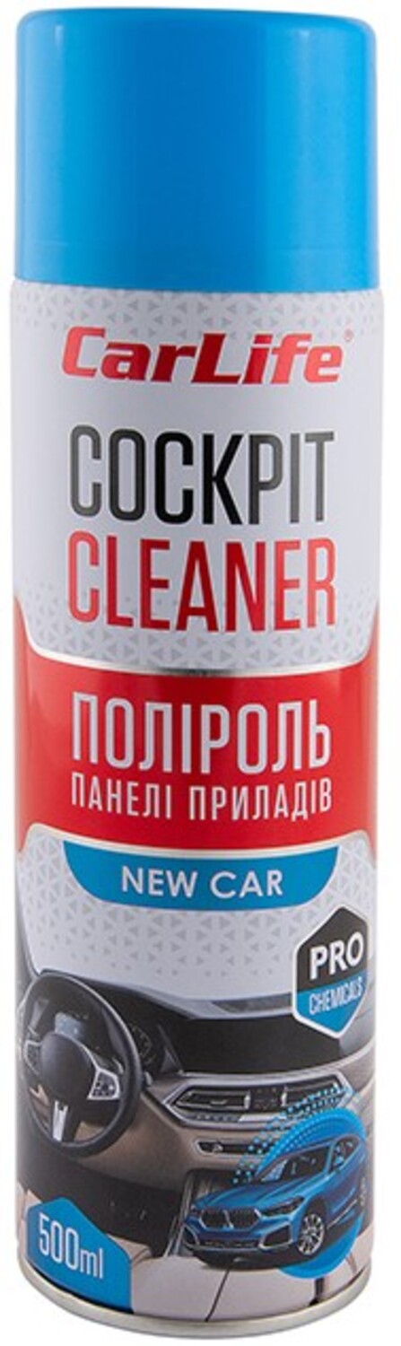Поліроль для авто CarLife Нова машина Cockpit Cleaner 500 ml (CF506) - Фото 1