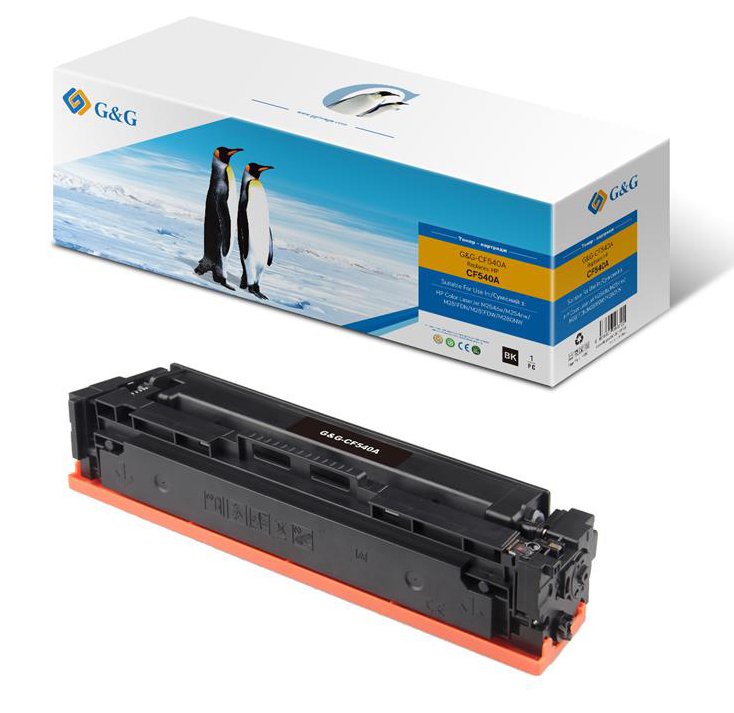 Картридж для лазерных принтеров/МФУ HP 203A CLJ M280/M281/M254 Black (CF540A) - Фото 1