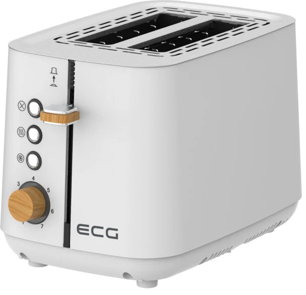 Тостер ECG ST 2768 Timber White - Фото 1