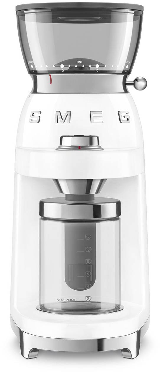 Кофемолка Smeg CGF03WHEU - Фото 1