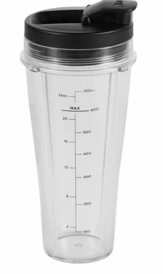 Насадка для блендера Ninja Чаша с крышкой Nutri 700 мл (4244KU800EUUK) - Фото 1
