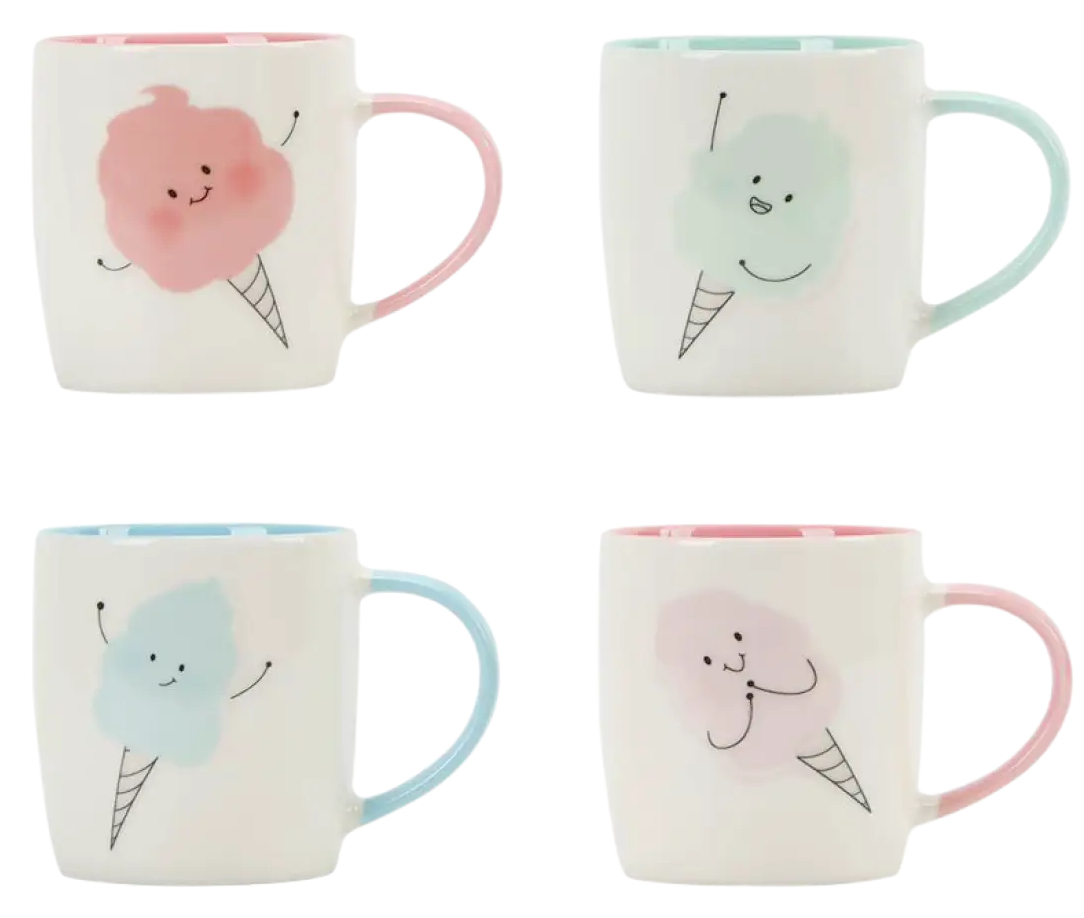 Чашка Vittora Крем-брюле 325 мл в ассортименте (VT-C-107325) - Фото 1