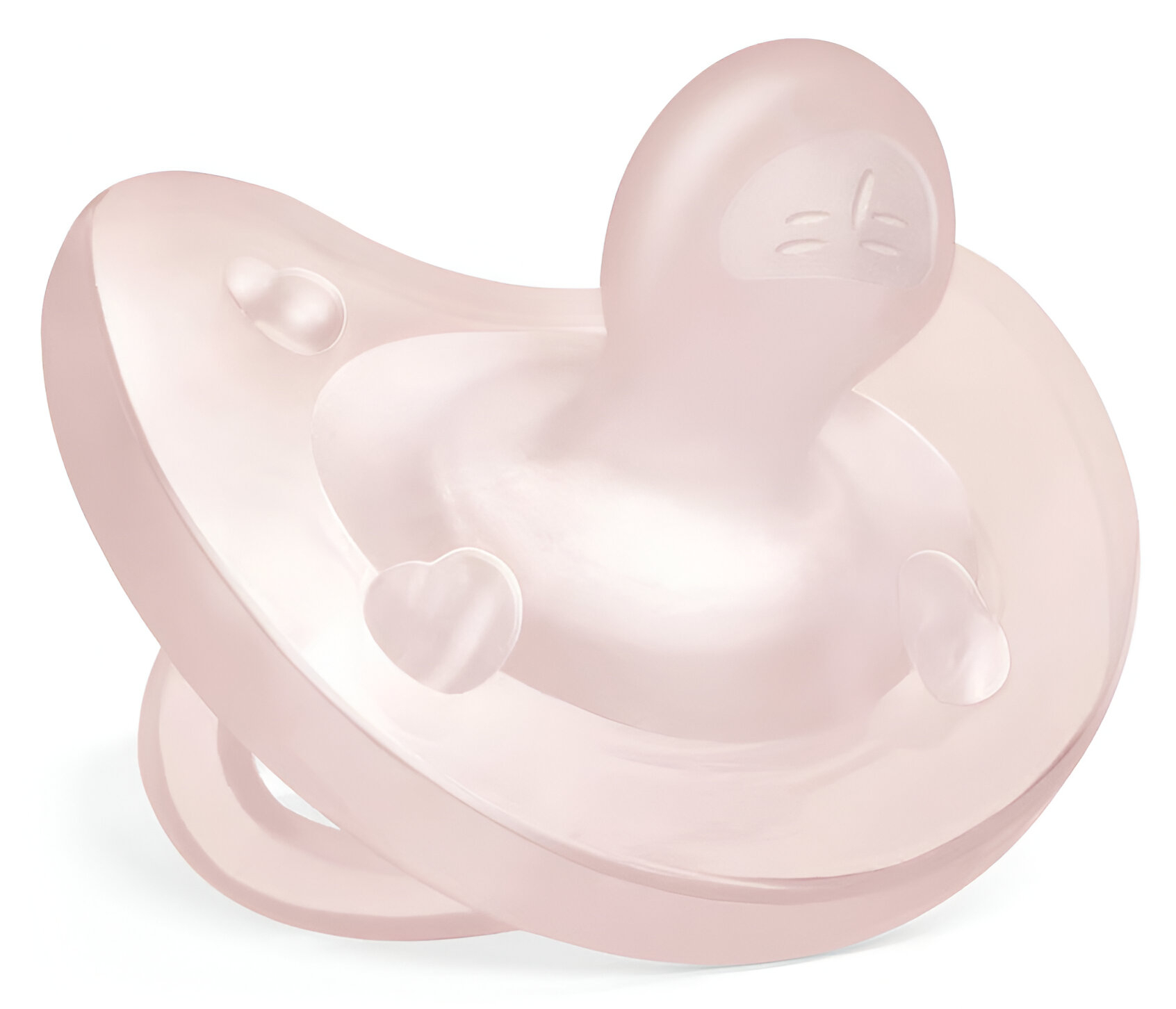 Ортодонтическая пустышка Chicco Physioforma Soft силиконовая от 0 до 6 м (73091.91) - Фото 1