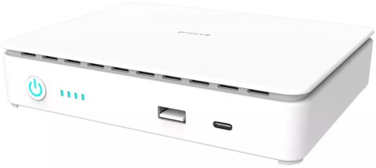 Источник бесперебойного питания Proove Mini DC UPS 35W 15600mAh White (UPSP15635102) - Фото 1