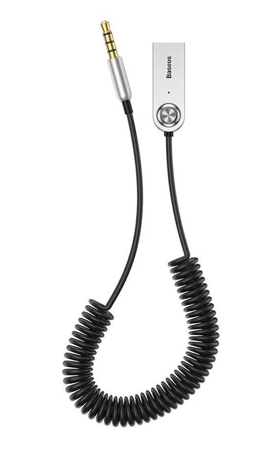 FM модулятор Baseus Bluetooth Audio Adapter AUX/USB with mic Black (CABA01-01) - Фото 1