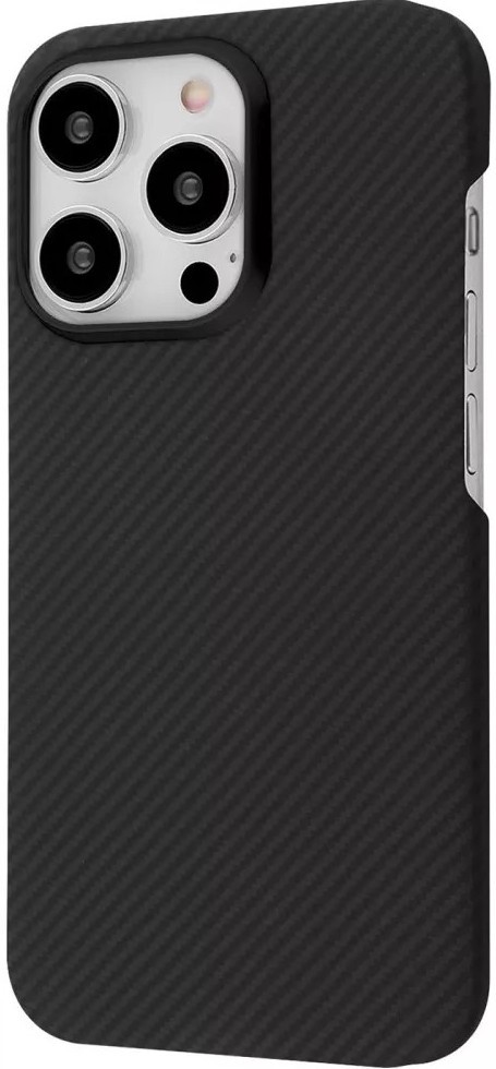 Чохол для смартфону Proove Carbon Slim with Magnetic Ring iPhone 16 Pro Max Onyx (PCCSIP16PM60) - Фото 1